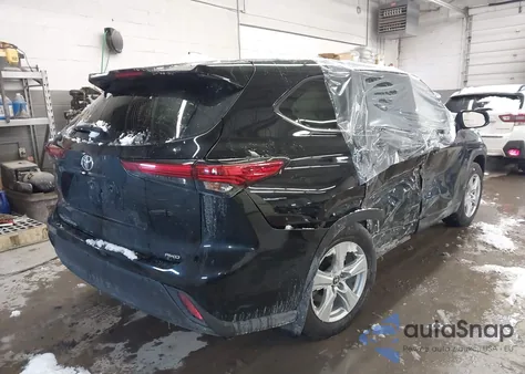 2023 Toyota Highlander L z USA, uszkodzony, nr VIN 5TDKDRBH3PS002417